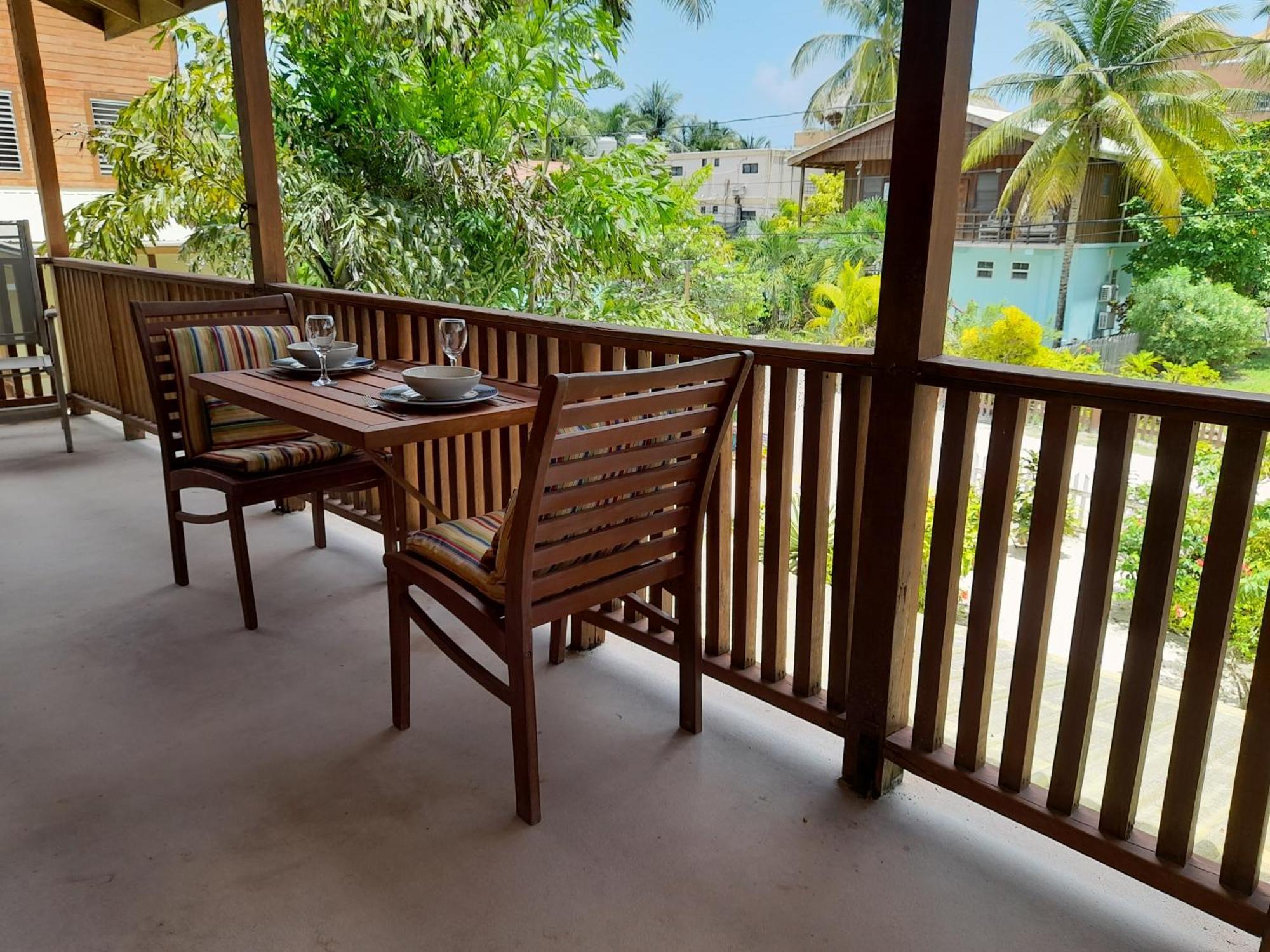 Amanda'S Place Casa Amancer - Sea View, Pool And Tropical Garden Caye Caulker Exterior foto