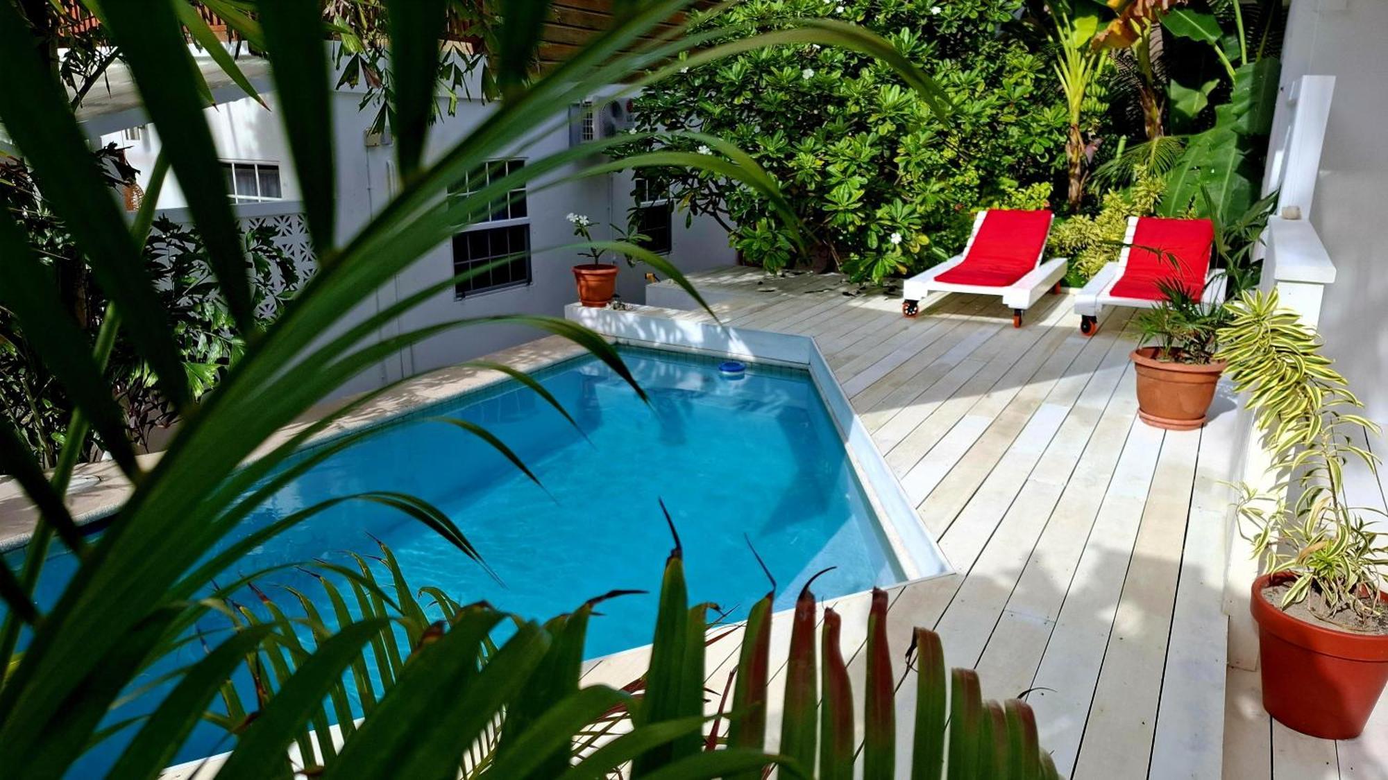 Amanda'S Place Casa Amancer - Sea View, Pool And Tropical Garden Caye Caulker Exterior foto